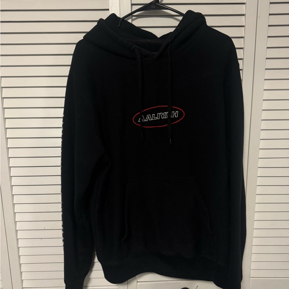 Black Aaliyah Hoodie